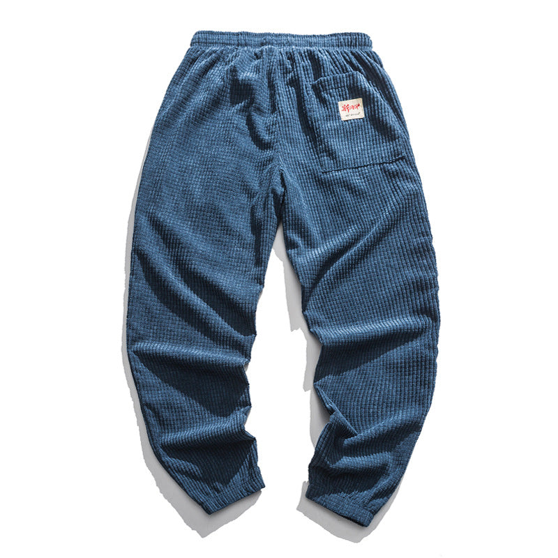 Retro Corduroy Casual Pants
