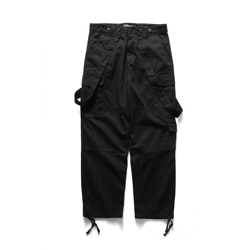 Cargo Loose Camouflage Overalls