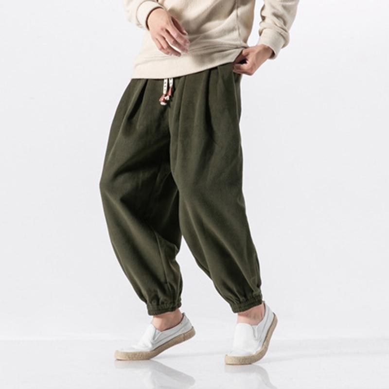 Japanese Thick Warm Loose Trouser