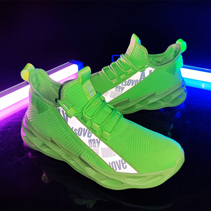 Reflective Flyknit Trend Sneakers