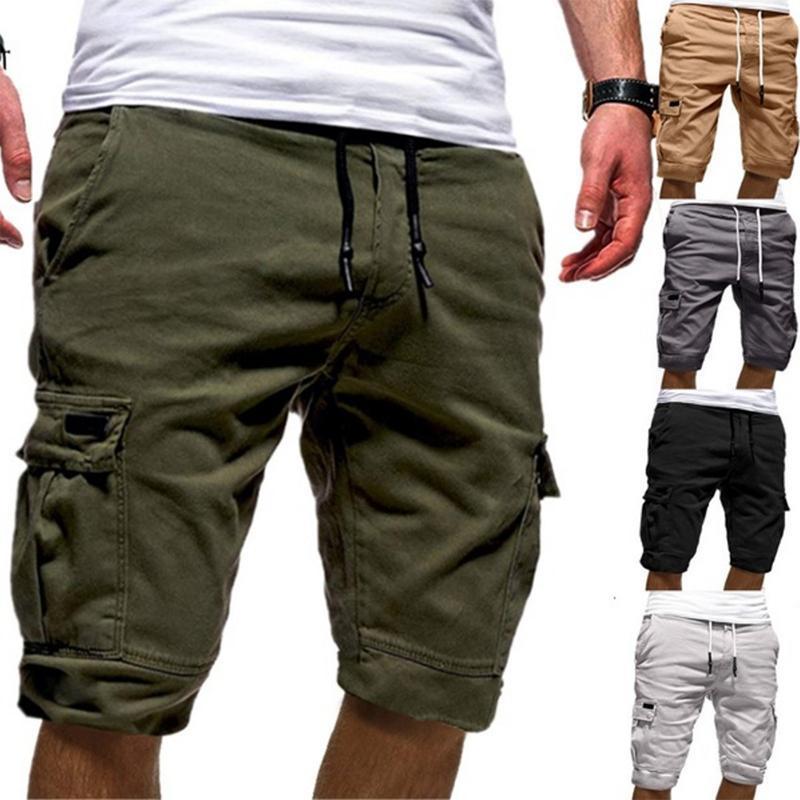 Mens Summer Loose Drawstring Casual Shorts