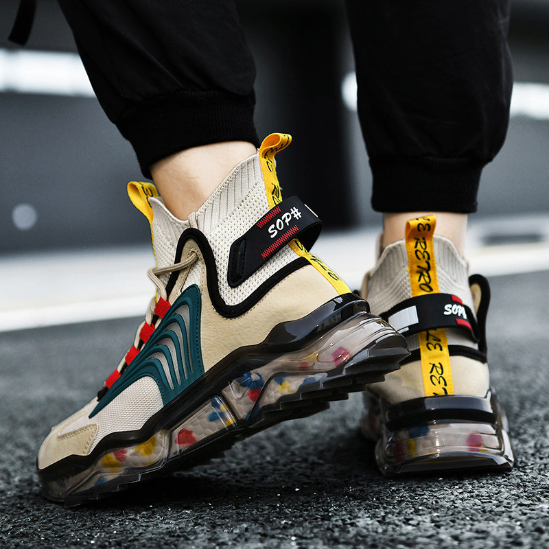 Popcorn High-Top Sneakers