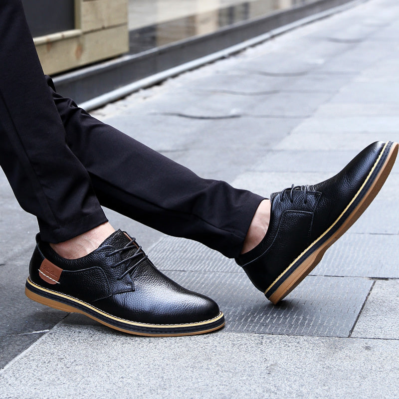 Vintage Business Casual Leather Shoes
