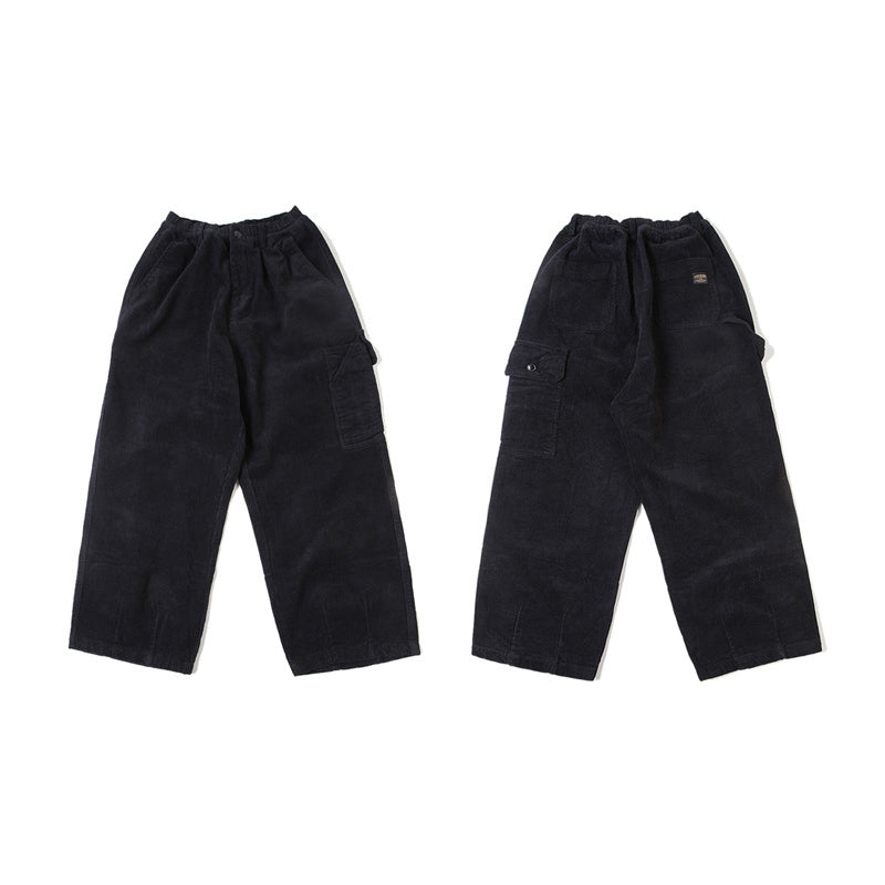 Japanese Retro Corduroy Overalls
