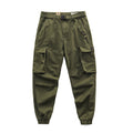 Retro Big Pocket Loose-fit Overalls