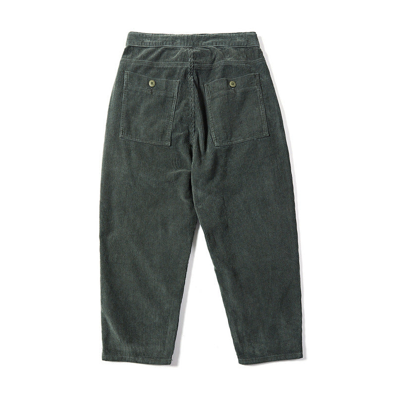 Japanese Retro Corduroy Overalls