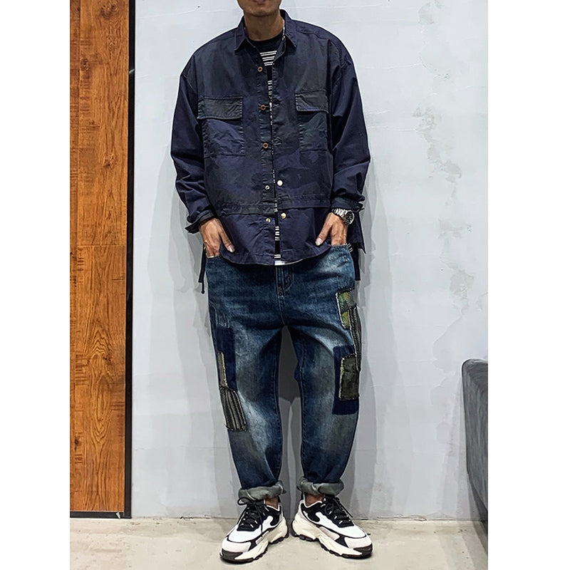 Japanese Camouflage Shirt Jacket