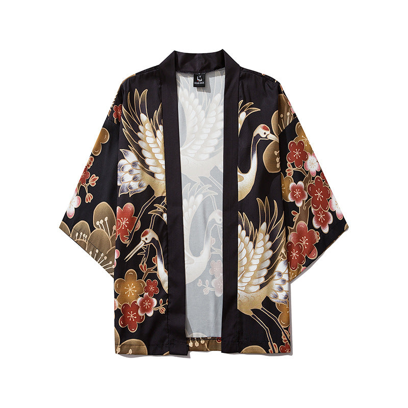 Japanese Loose Buttonless Shirt