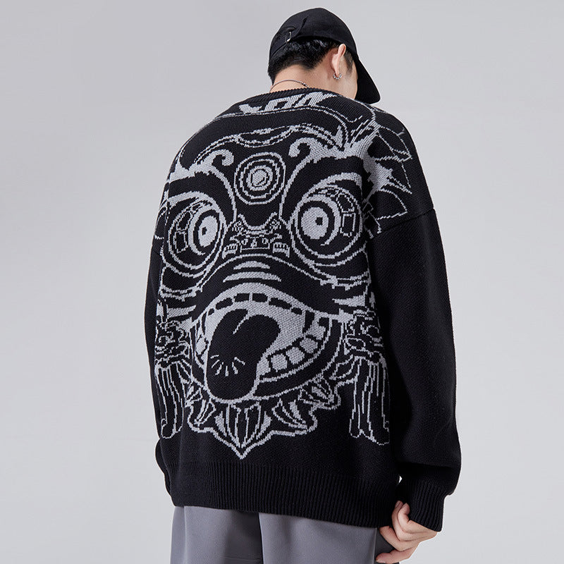 Loose Round Neck Sweater