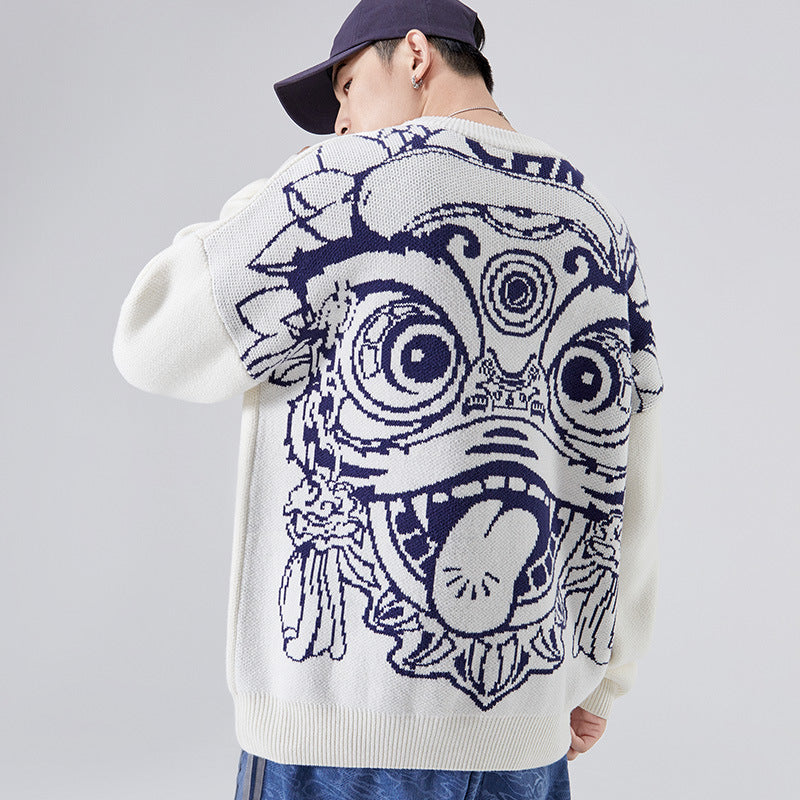 Loose Round Neck Sweater