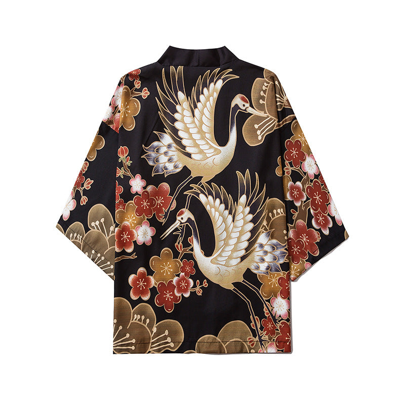Japanese Loose Buttonless Shirt