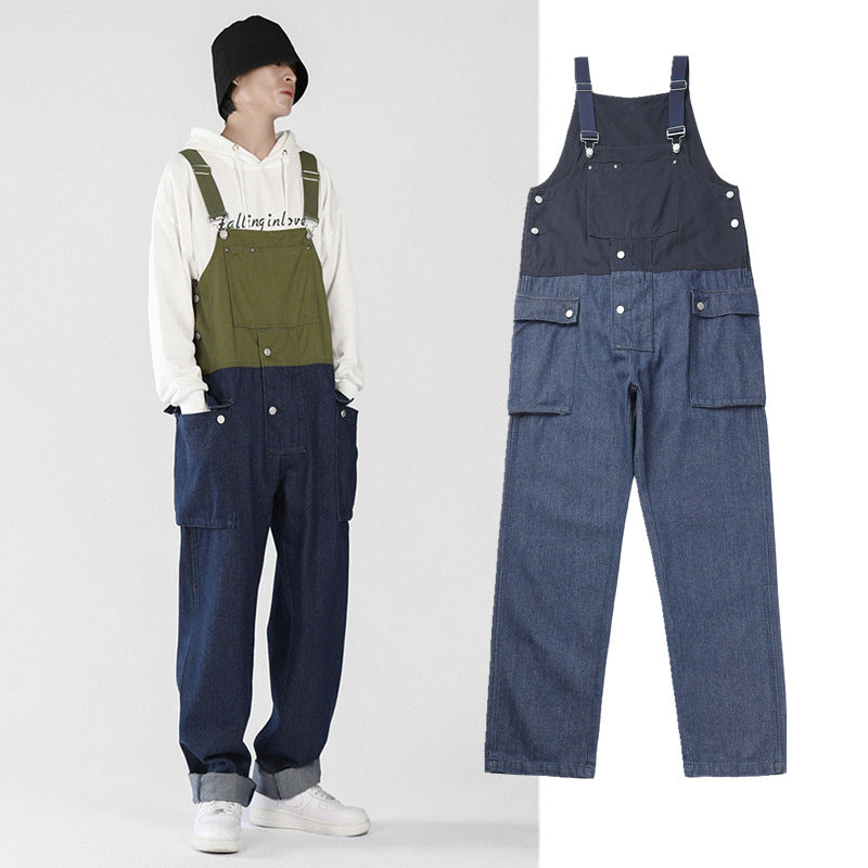 Trendy All-Match Loose Casual Overalls