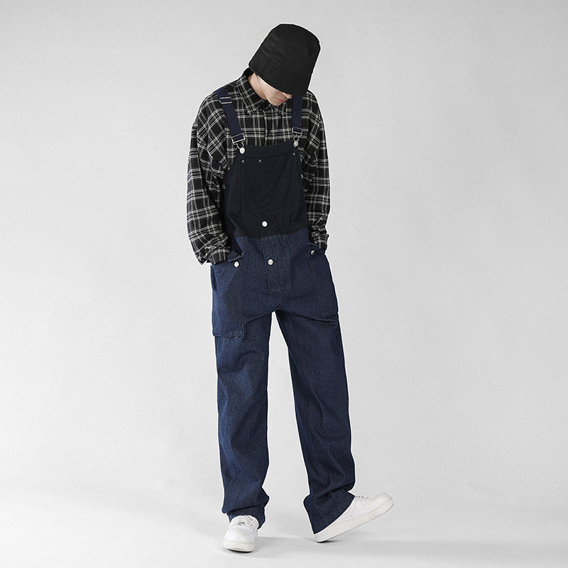 Trendy All-Match Loose Casual Overalls
