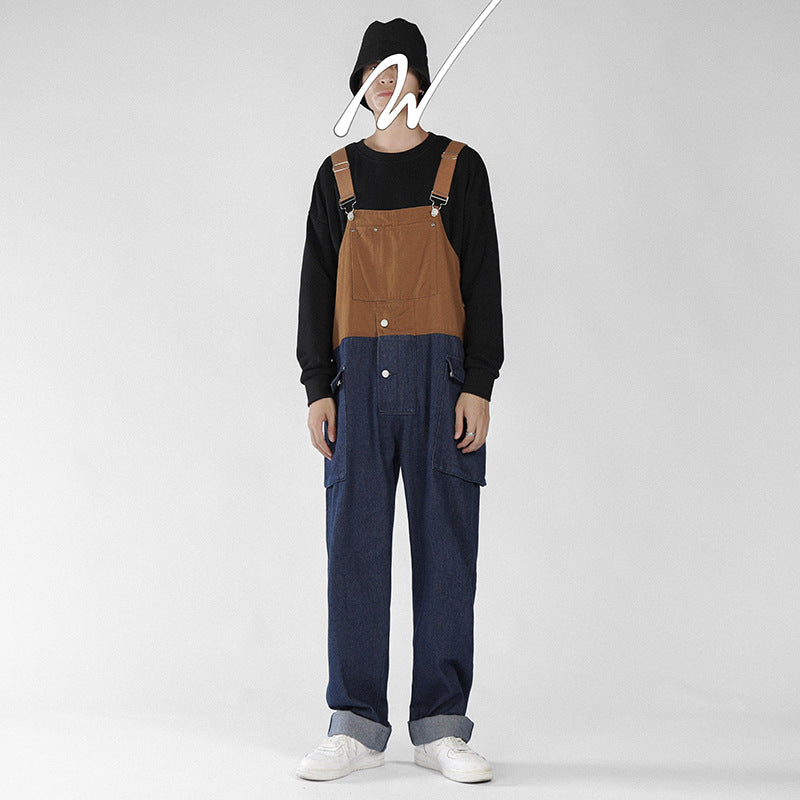 Trendy All-Match Loose Casual Overalls