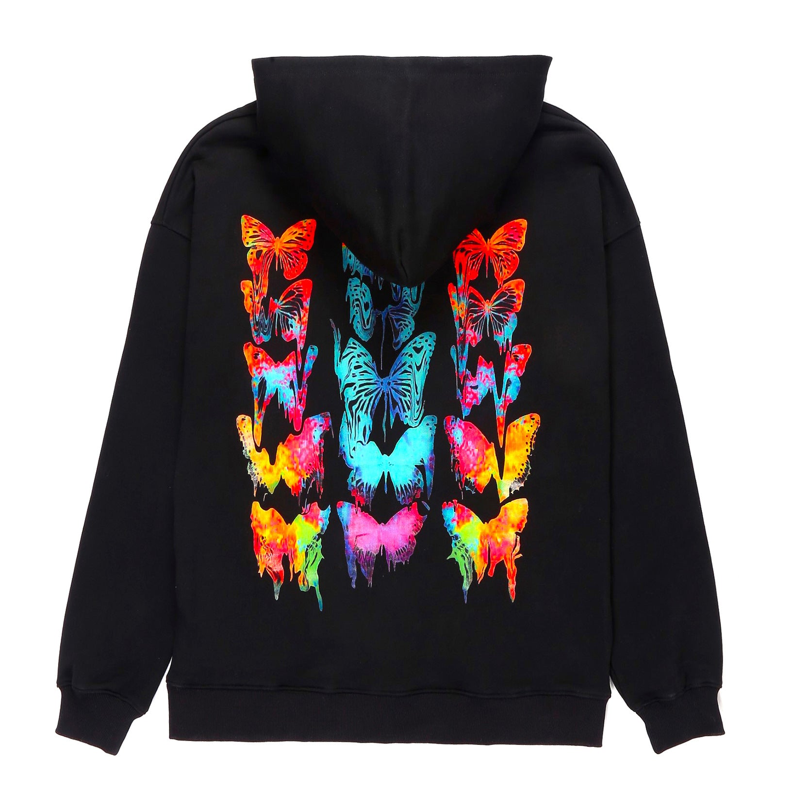 Loose Cotton Round Neck Pullover Couple Hooded Sweater