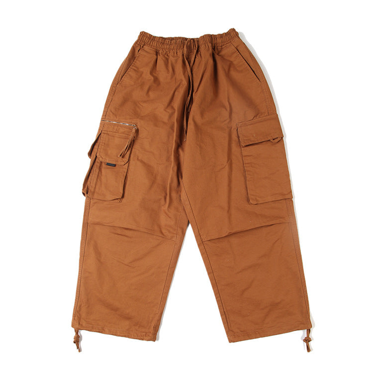 Japanese Loose Drawstring Overalls