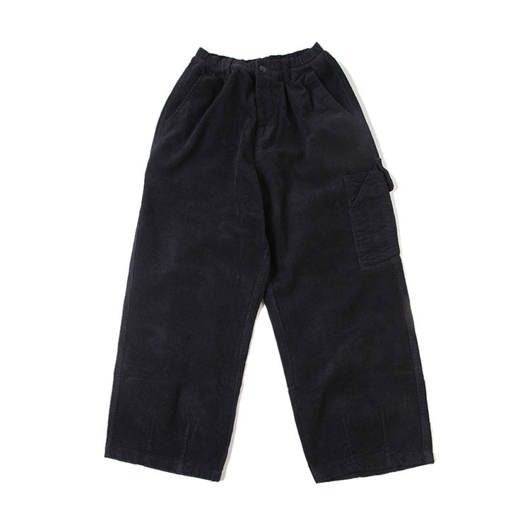 Japanese Retro Corduroy Overalls