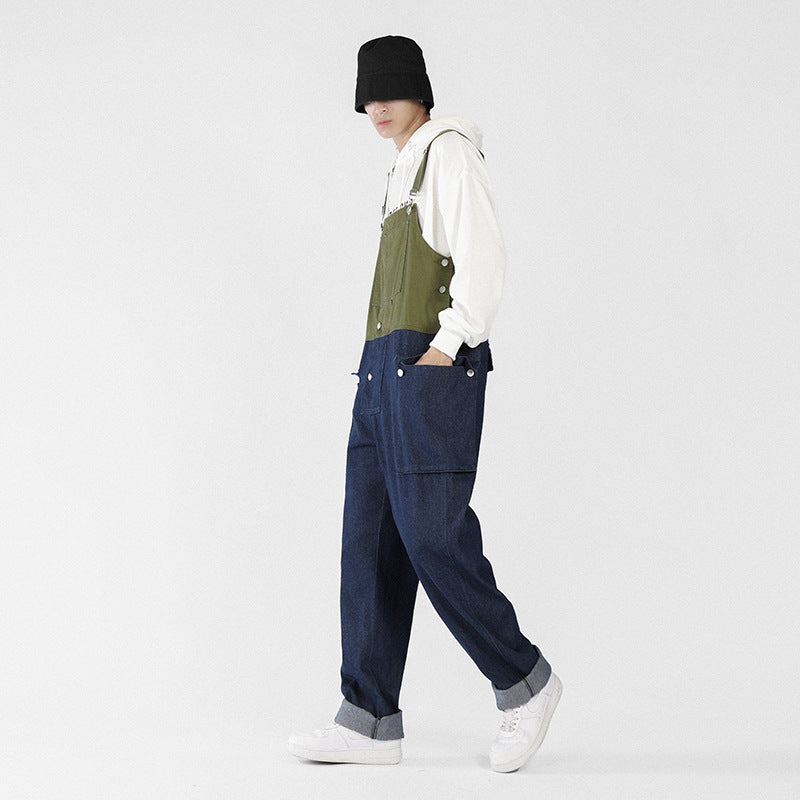 Trendy All-Match Loose Casual Overalls