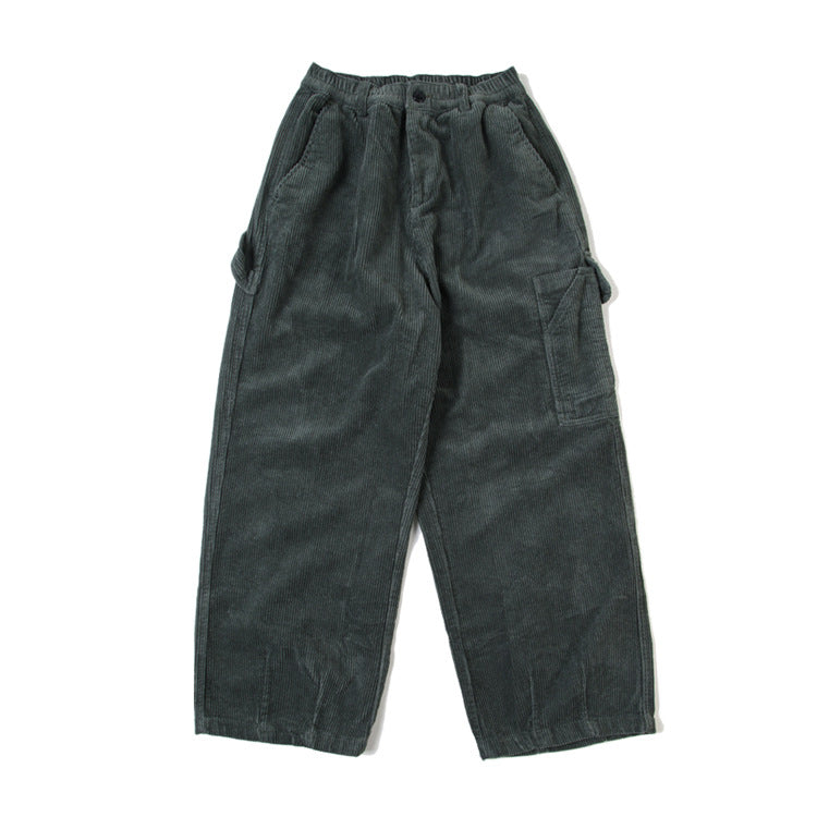 Japanese Retro Corduroy Overalls