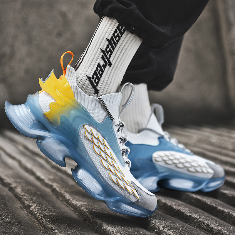 Men's Breathable Fish Scale Sneakers