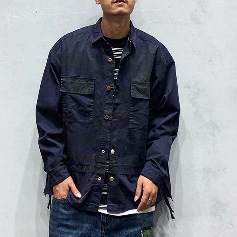 Japanese Camouflage Shirt Jacket