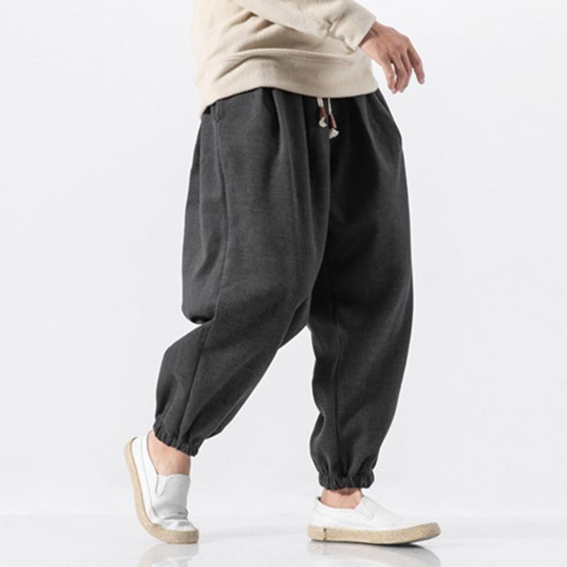 Japanese Thick Warm Loose Trouser