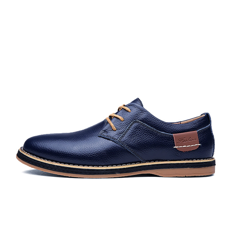 Vintage Business Casual Leather Shoes