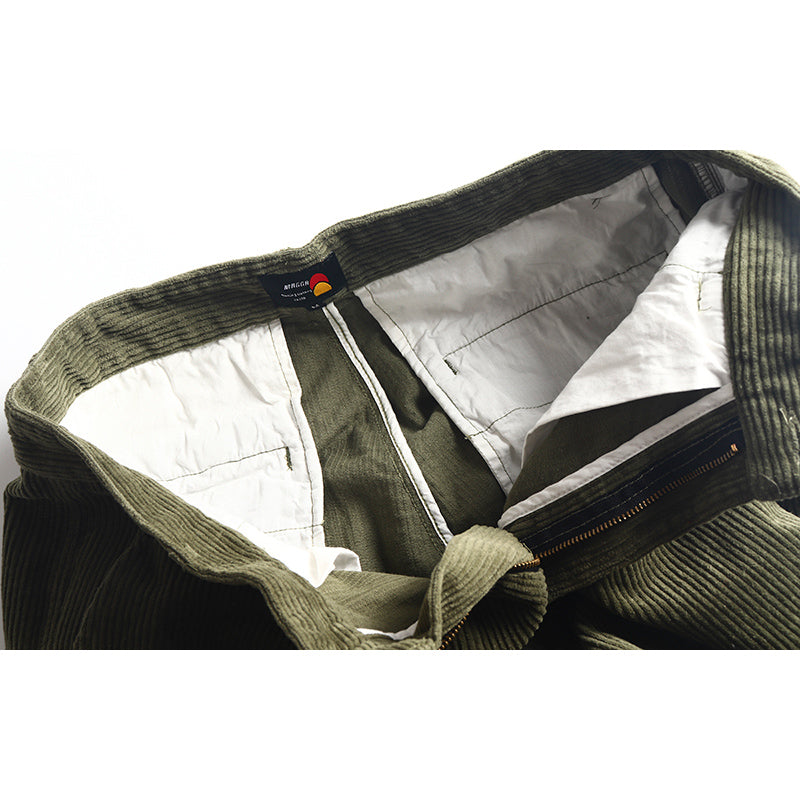 Japanese Corduroy All-match Trousers