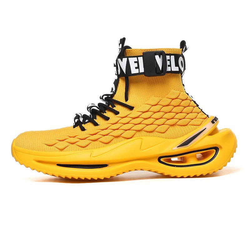 2020 New Fish Scale Breathable High-Top Sneakers