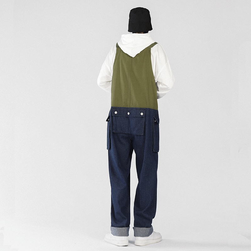Trendy All-Match Loose Casual Overalls
