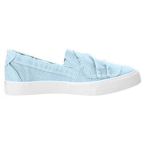 Women Casual Button Comfy Sneaker
