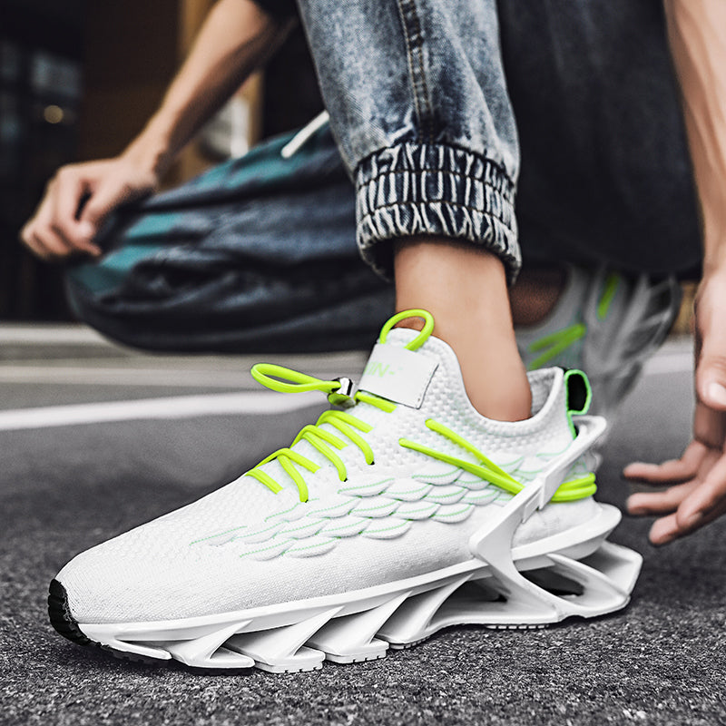 Luminous Flying Woven Scale Blade Sneaker