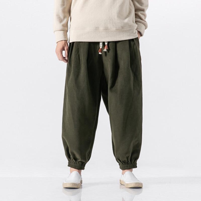 Japanese Thick Warm Loose Trouser