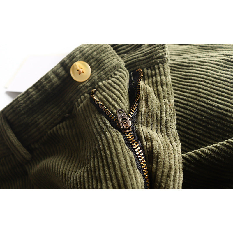 Japanese Corduroy All-match Trousers