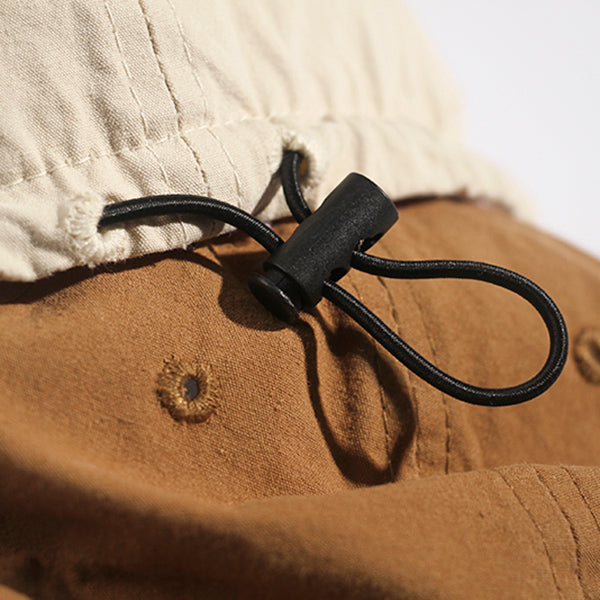 Retro Short-brimmed Hat