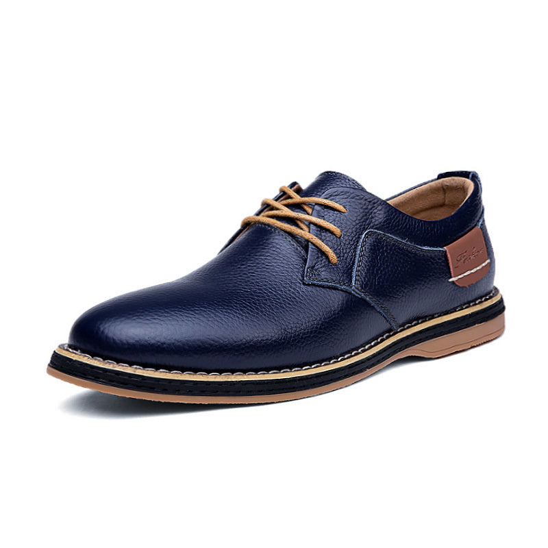 Vintage Business Casual Leather Shoes