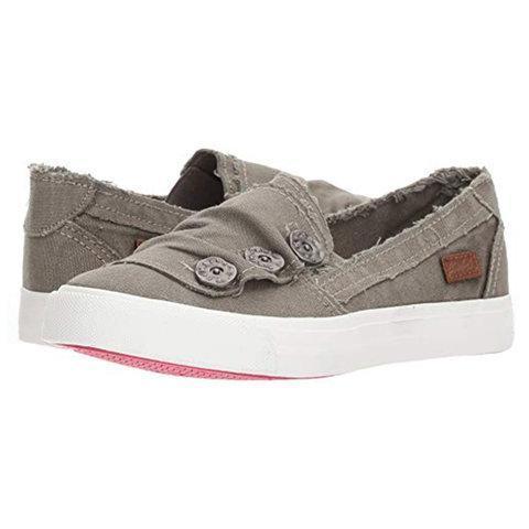 Women Casual Button Comfy Sneaker