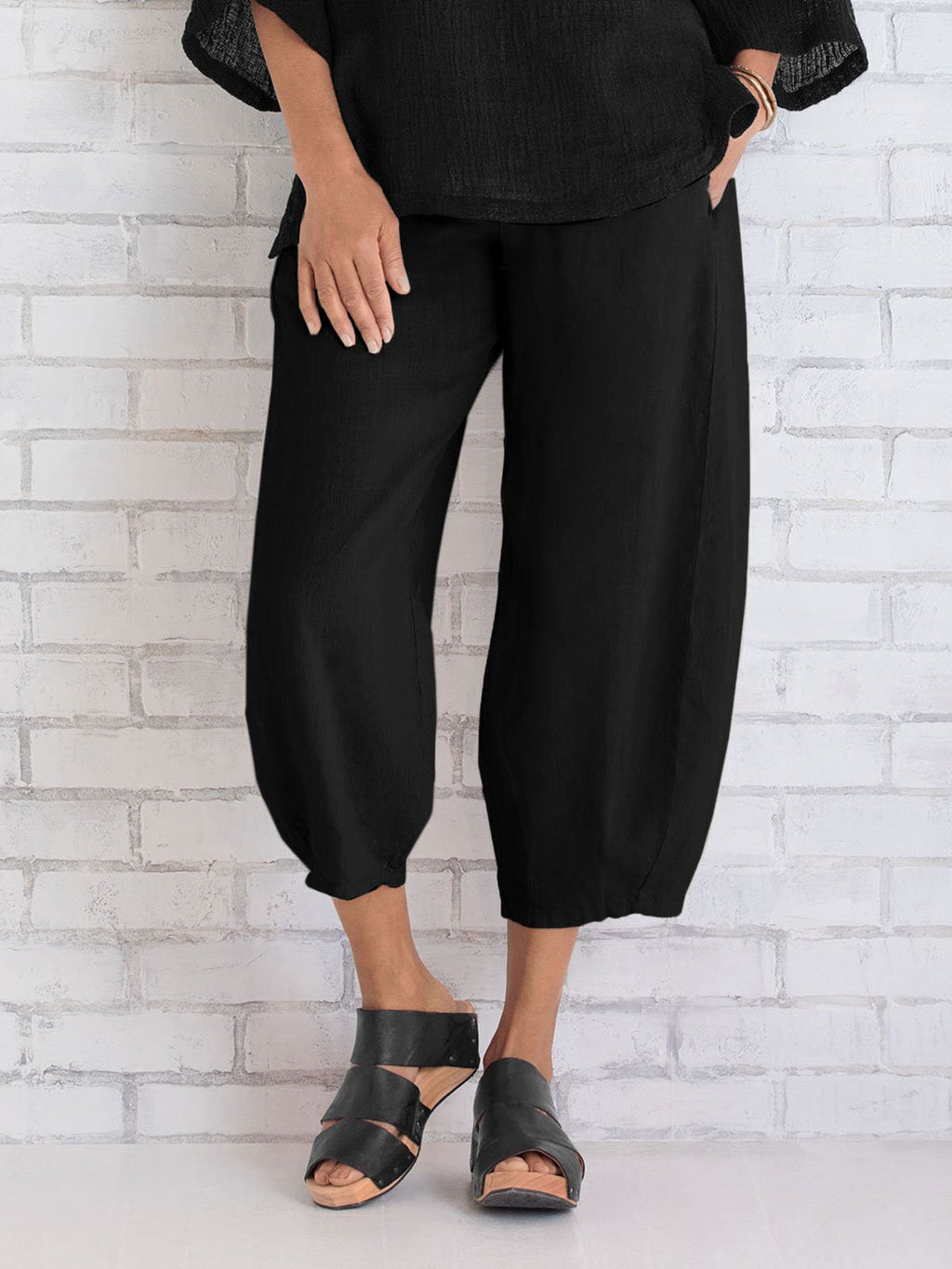 Women Cotton Pants Spring Summer Casual Pants