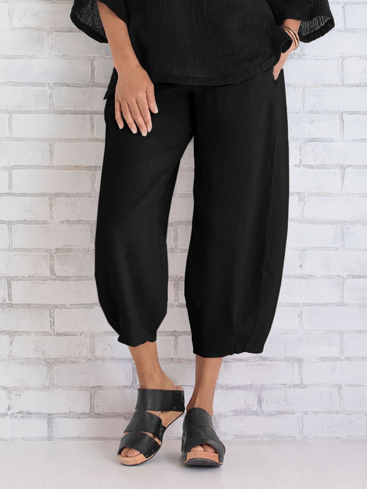 Women Cotton Pants Spring Summer Casual Pants