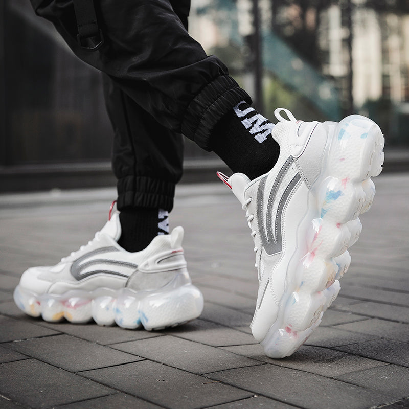 Outdoor Full Palm Bubble Bottom Casual Sneakers