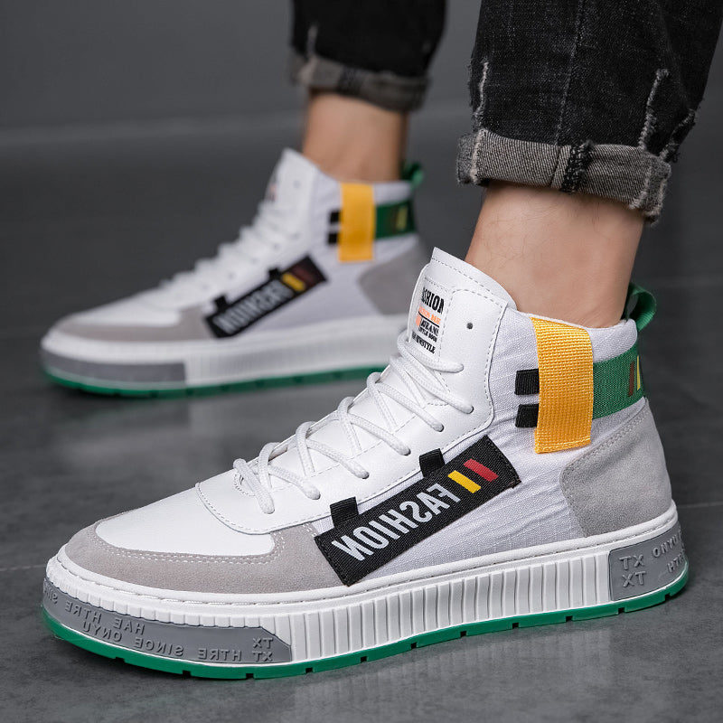Men's High-Top Inner Increase Sneakers