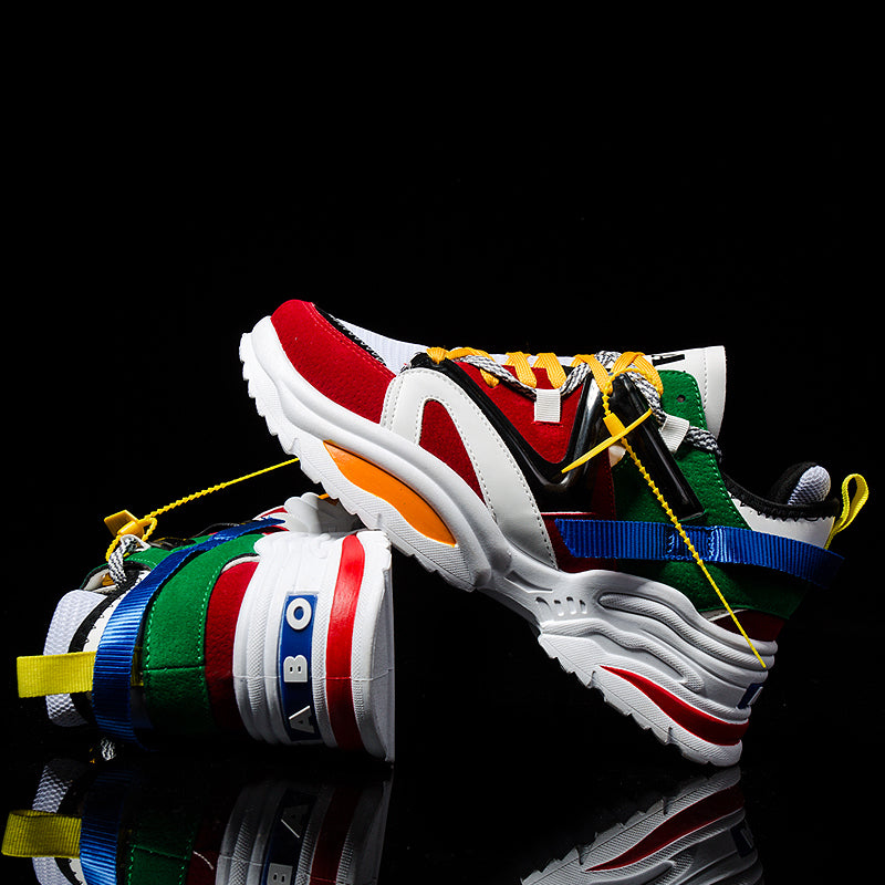 Multiple Color Chunky Sneakers