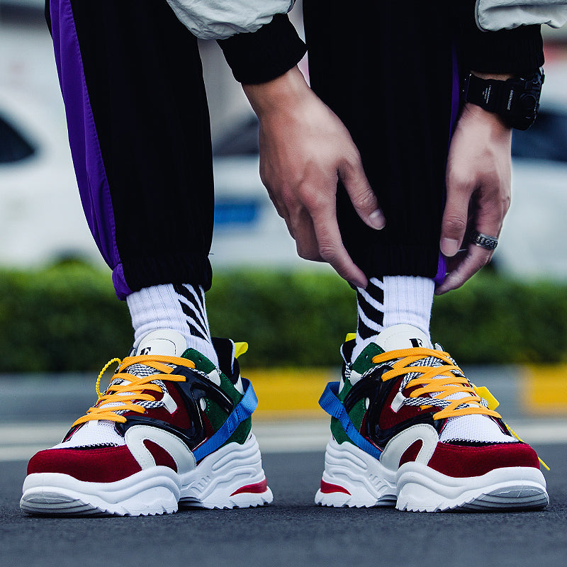 Multiple Color Chunky Sneakers