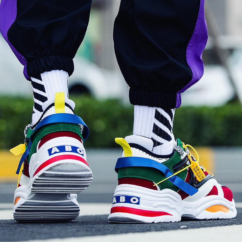 Multiple Color Chunky Sneakers