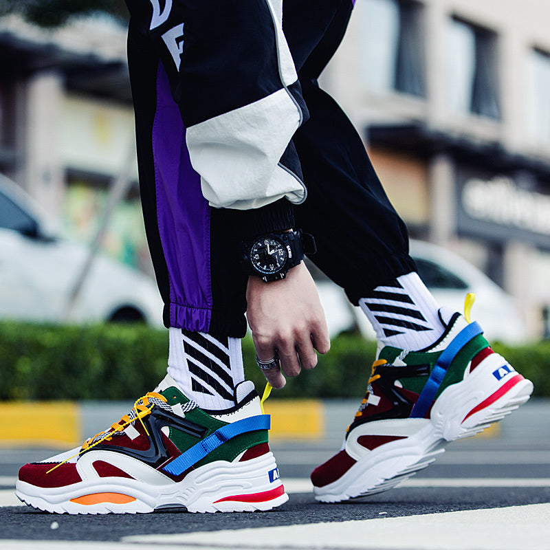 Multiple Color Chunky Sneakers