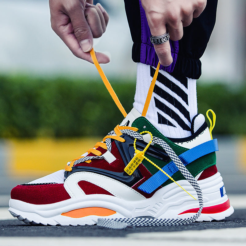 Multiple Color Chunky Sneakers