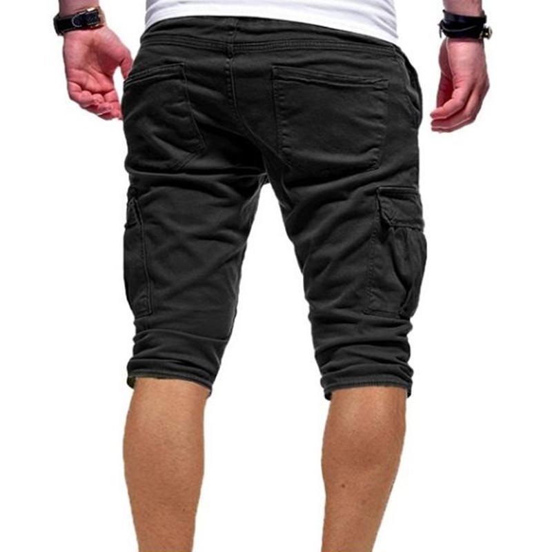 Mens Summer Loose Drawstring Casual Shorts