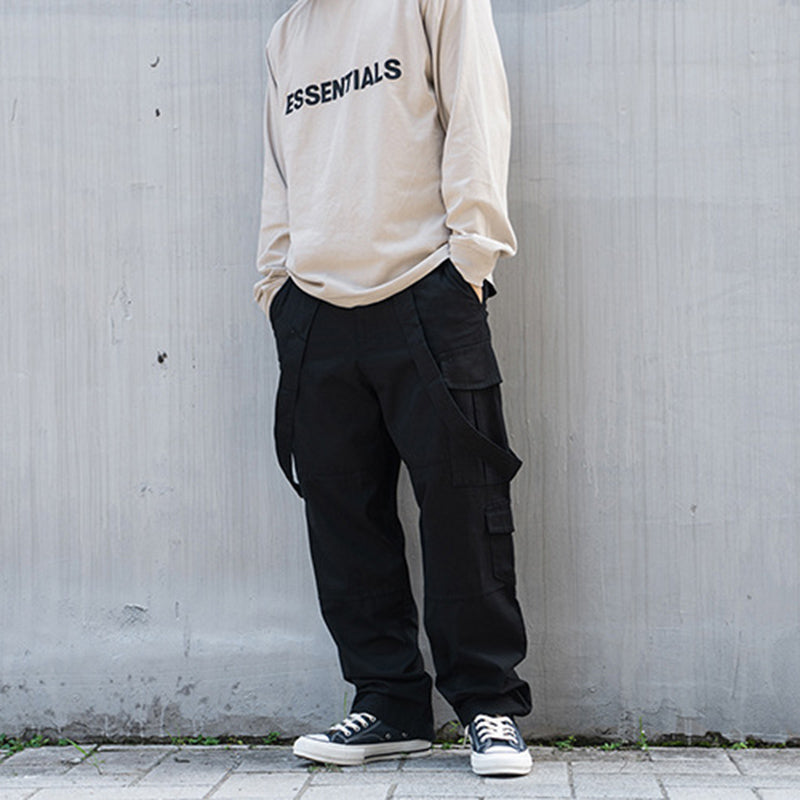 Cargo Loose Camouflage Overalls