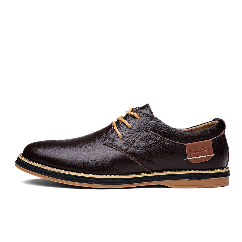 Vintage Business Casual Leather Shoes