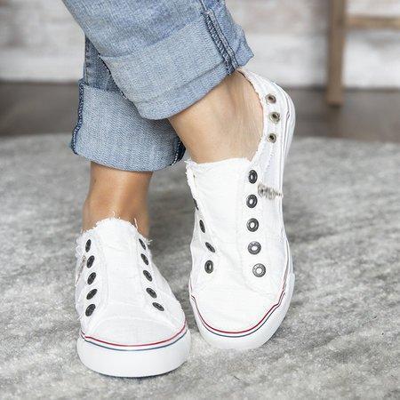 Women's Zipper Everyday Canvas Slip-On Sporty Sneakers